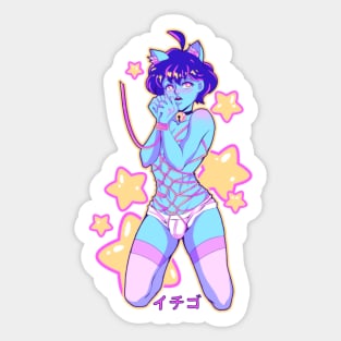 Strawberry Boy Sticker